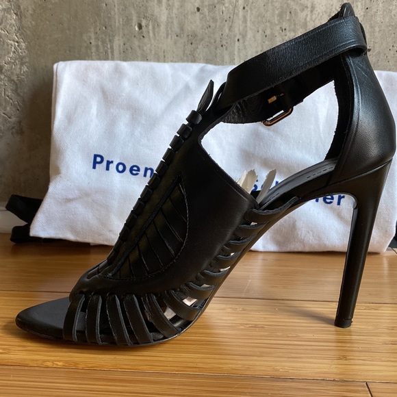 Proenza Schouler black shoes. Worn once for wedding. EUC - Picture 6 of 9